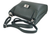 Torebka damska skórzana crossbody - Zielona ciemna