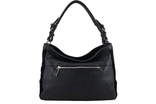 Torebka Barberinis zamszowa klasyczna - Czarna