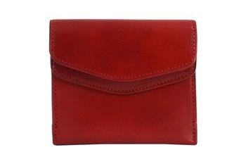 Barberini's - portfel ze skóry naturalnej - Czerwony