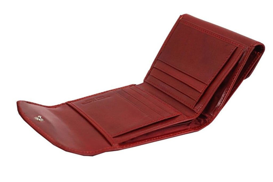 Barberini's portfel ze skóry naturalnej - Brązowy