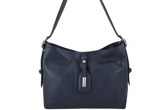 Codzienna torebka damska na ramię - Granatowa