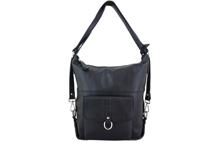 Torebki - plecaki/worki skórzane - Barberini's - Czerwony