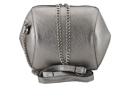 Torebka wizytowa metalizowana - Złota