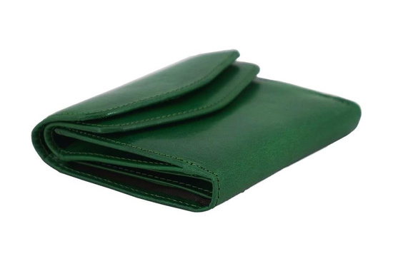 Barberini's portfel ze skóry naturalnej Granatowy