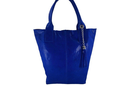 Torebki worki zamszowe - Barberini's - Szary jasny