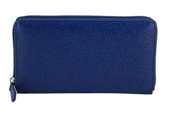 Portfel skórzany - Barberini's - Granatowy