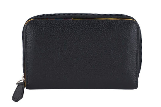 Barberini's - skórzany portfel damski - Zielony