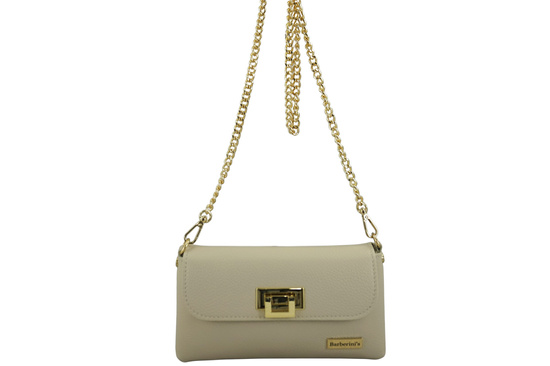 Elegancka torebka wieczorowa Barberinis - Beżowa jasna 