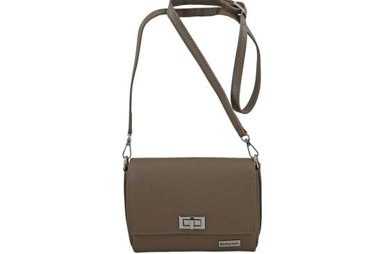 Wizytowa torebka damska Barberinis - Beżowa ciemna