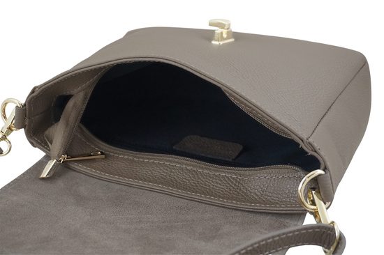 Torebka Barberinis ze złotym zapięciem - Beżowa ciemna 