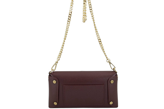 Elegancka torebka wieczorowa Barberinis - Bordowa 