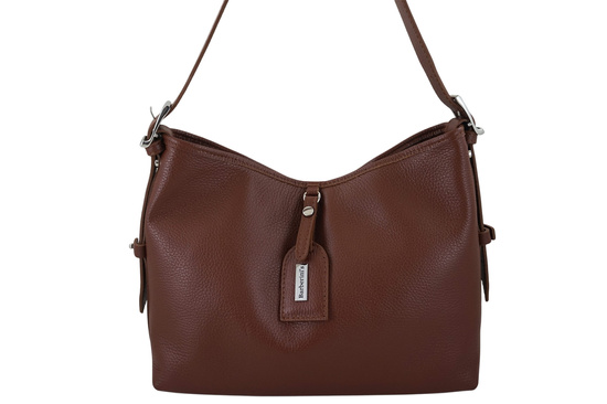 Codzienna torebka damska na ramię - Brązowa 
