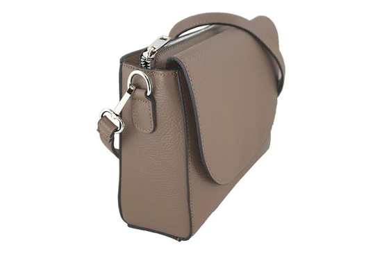 Torebka listonoszka damska - Barberin's - Beżowa