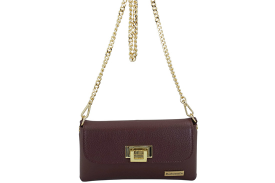 Elegancka torebka wieczorowa Barberinis - Bordowa 