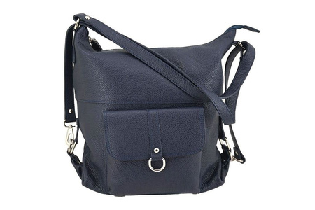 Torebki - plecaki/worki skórzane - Barberini's - Szary