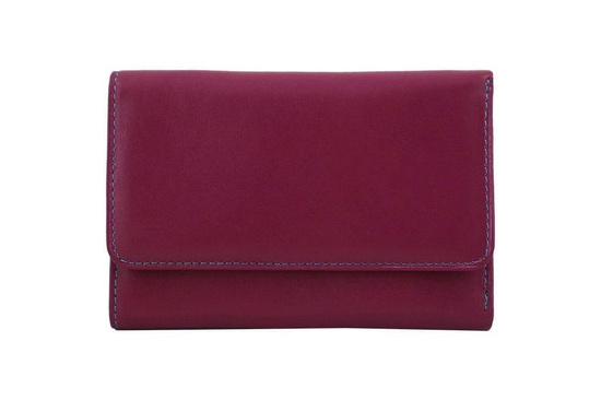 Barberini's klasyczny portfel damski - Czerwony 