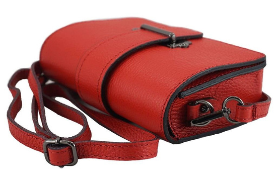 Barberini's - mała torebka listonoszka - Różowa pudrowa 