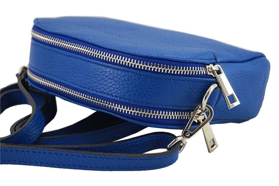 Listonoszka - mała torebka przez ramię - Fuksja 