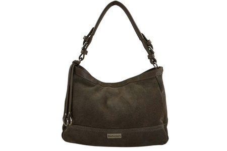 Torebka Barberinis zamszowa klasyczna - Beżowa ciemna 