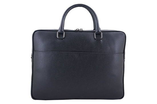 Klasyczna torba na laptopa - Barberini's - Czarna
