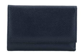 Funkcjonalny portfel damski - Granatowy