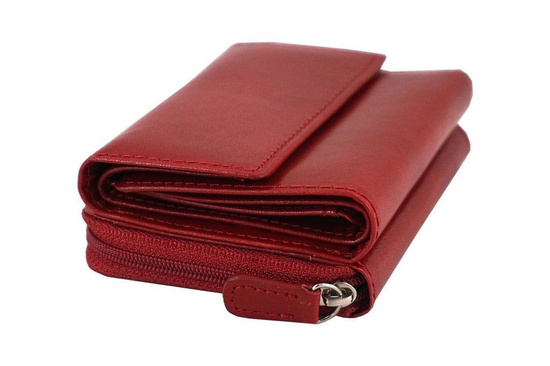 Barberini's - portfel skórzany damski - Brązowy