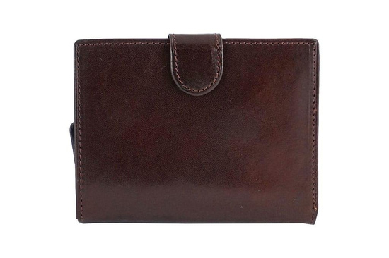 Skórzany portfel klasyczny - Barberini's - Brązowy