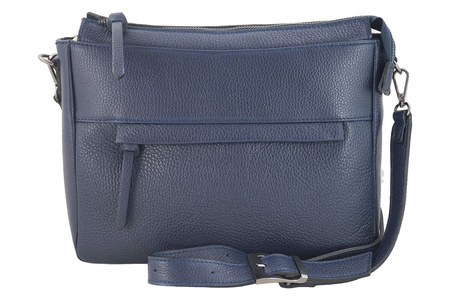 Torebka listonoszka na regulowanym pasku - Brązowa jasna