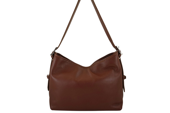 Codzienna torebka damska na ramię - Brązowa 