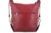 Torebki - plecaki/worki skórzane - Barberini's - Czerwony