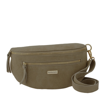 Zamszowa nerka damska Barberinis - Beżowa 