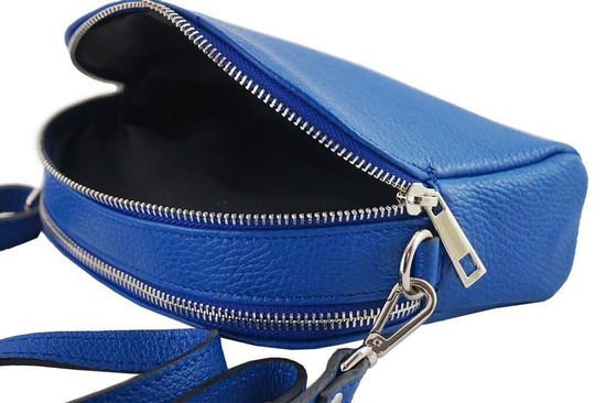 Listonoszka - mała torebka przez ramię - Fuksja 