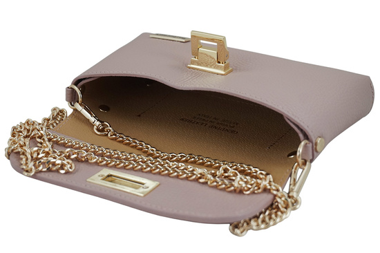 Elegancka torebka wieczorowa Barberinis - Różowa pudrowa 