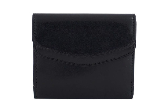 Barberini's portfel ze skóry naturalnej Granatowy