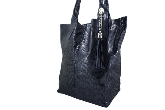 Torebki worki zamszowe - Barberini's - Fuksja 