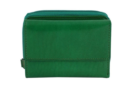 Barberini's - portfel skórzany damski - Czarny