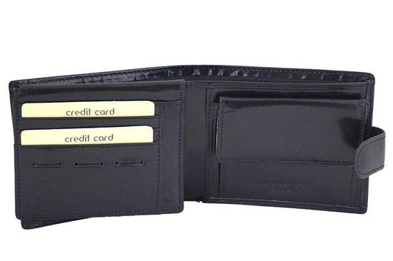 Portfel męski skórzany Barberinis - Brązowy 