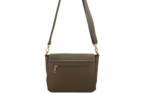 Torebka Barberinis ze złotym zapięciem - Beżowa ciemna 