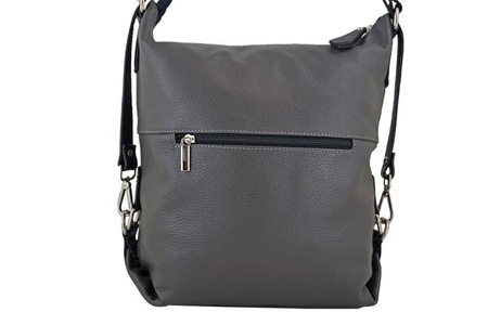 Torebki - plecaki/worki skórzane - Barberini's - Czerwony