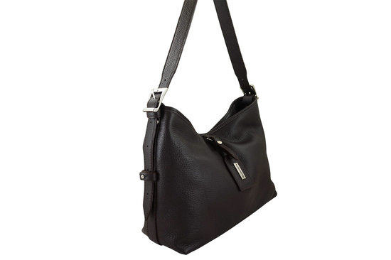 Codzienna torebka damska na ramię - Brązowa ciemna