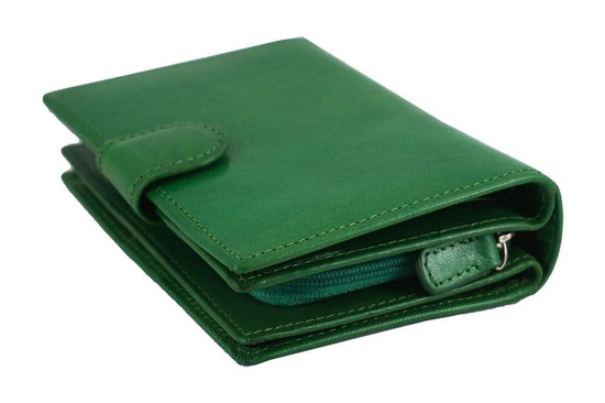 Skórzany portfel klasyczny - Barberini's - Czarny