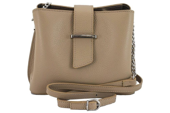 Torebka wizytowa na ramię - Brązowa ciemna 