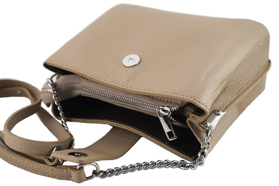 Torebka wizytowa na ramię - Brązowa ciemna 