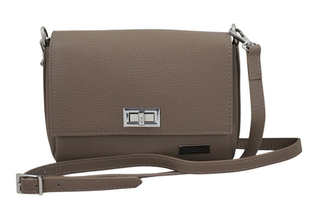 Wizytowa torebka damska Barberinis - Beżowa ciemna