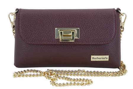 Elegancka torebka wieczorowa Barberinis - Bordowa 