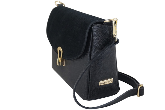 Torebka Barberinis ze złotym zapięciem - Czarna 