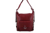 Torebki - plecaki/worki skórzane - Barberini's - Czerwony