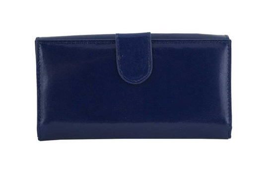 Damski portfel skórzany - Barberini's - Czerwony 