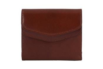 Barberini's portfel ze skóry naturalnej - Brązowy